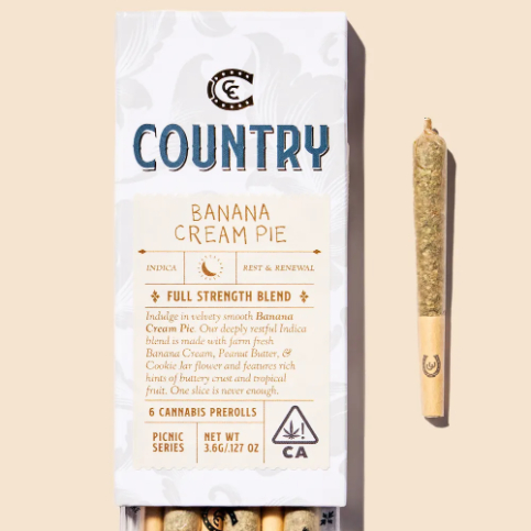 Photograph of product: Banana Cream Pie   6 Pack
