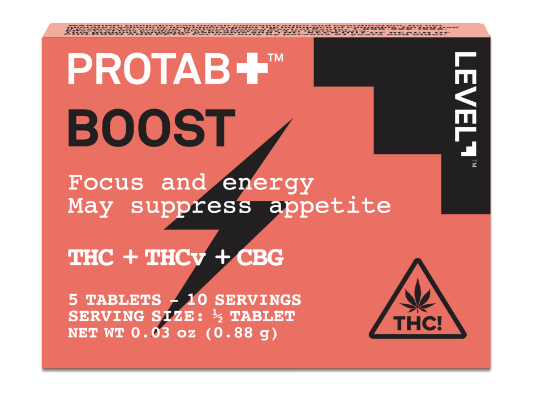 Photograph of product: Protab+ Boost - 5pck 100mg