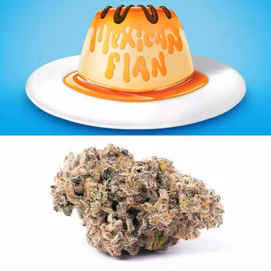 Photograph of product: Mexican Flan | Cookies 3.5g Flower