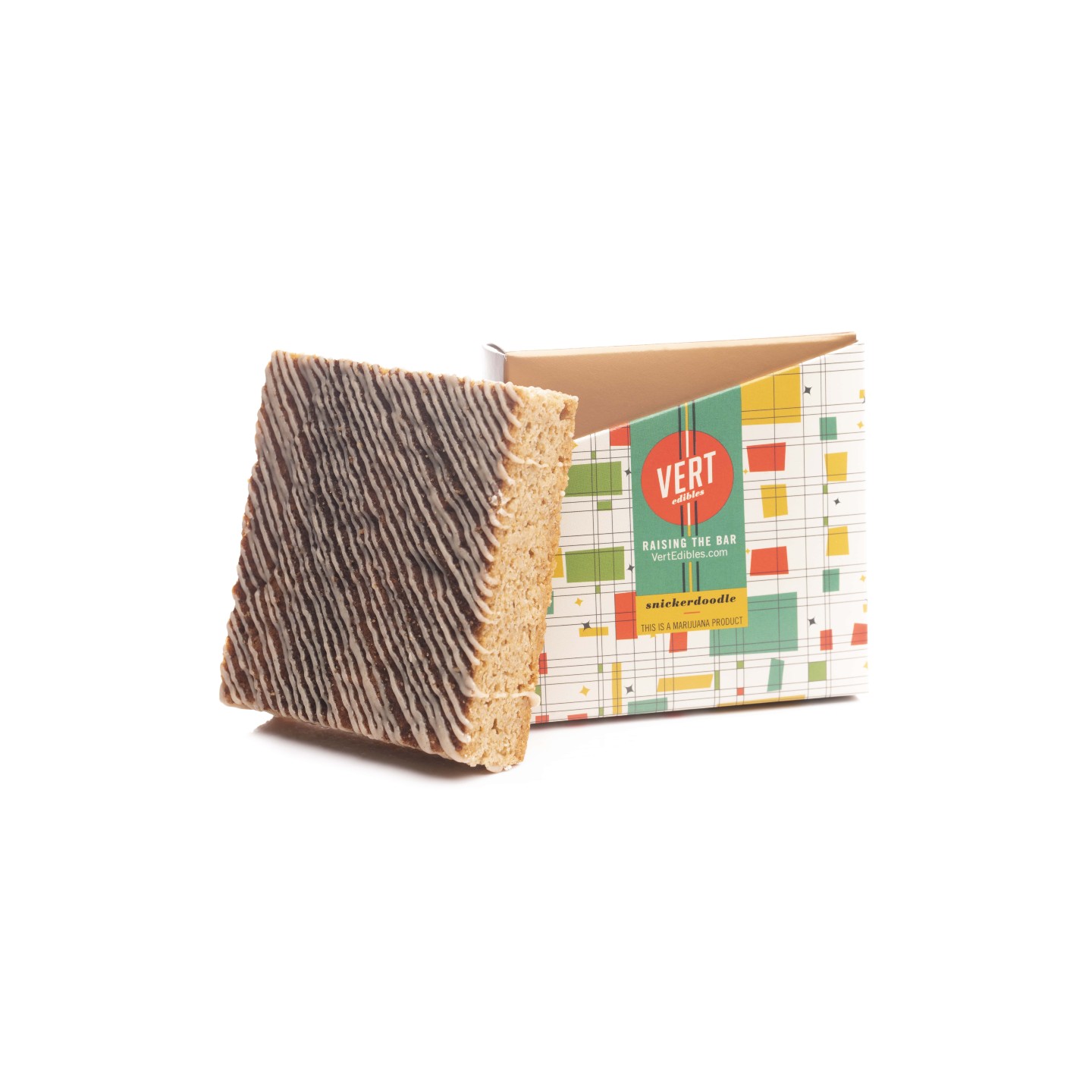 Photograph of product: Cookie Squares - Snickerdoodle