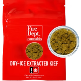 Photograph of product: Fire Dept. 1g Kief - White Chocolate Chip