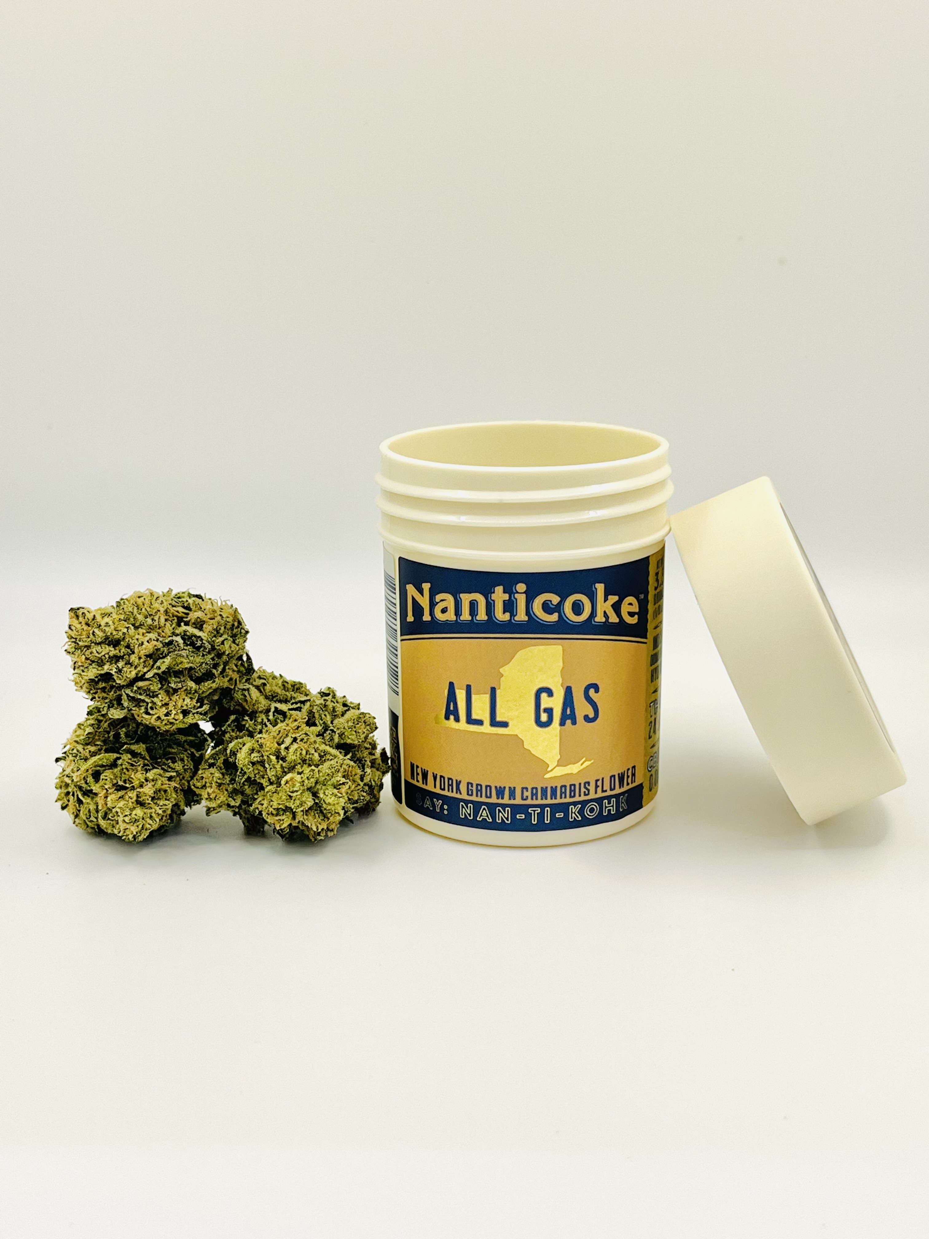 Photograph of product: Nanticoke All Gas Flower - 7g