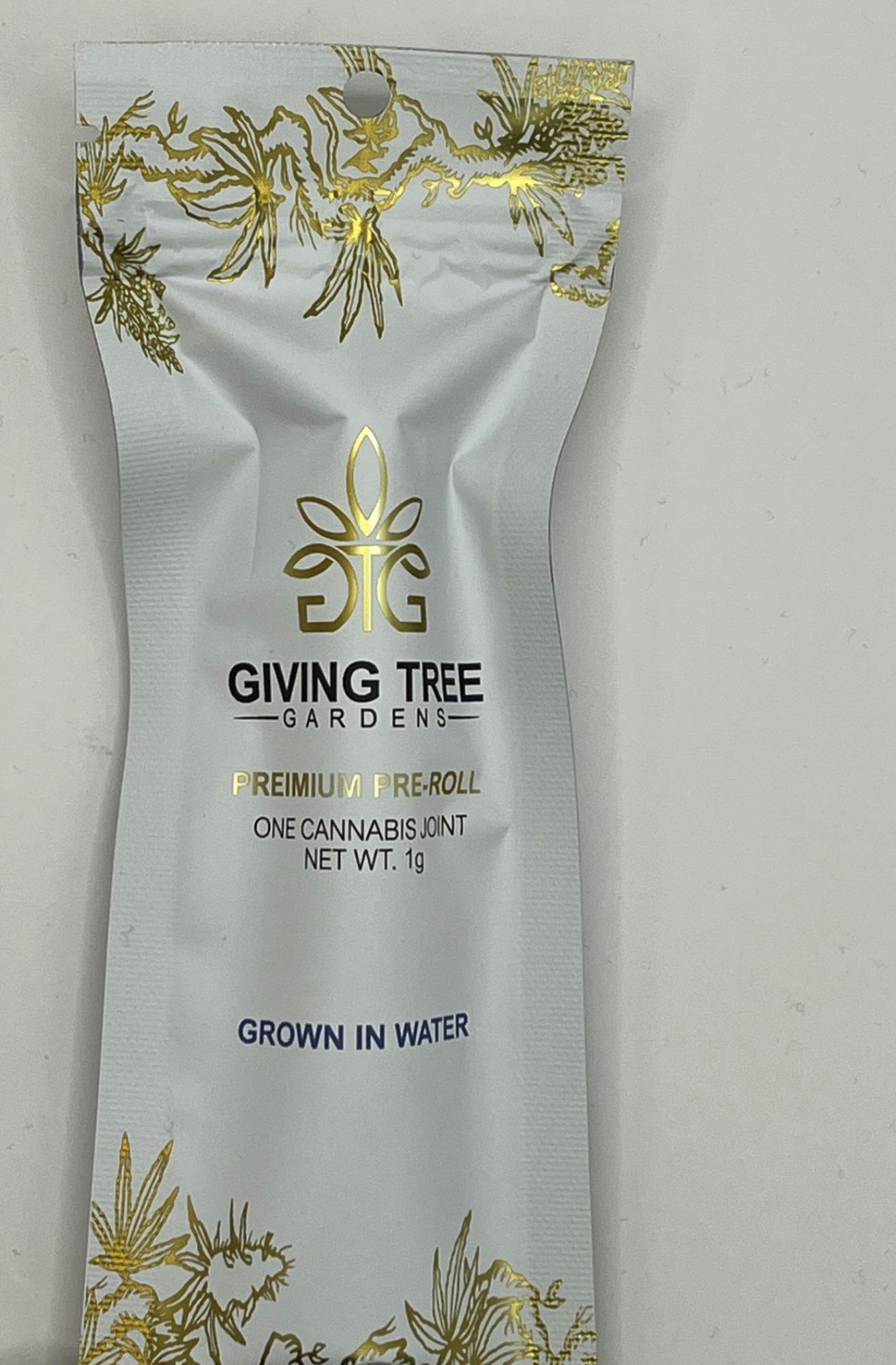 Photograph of product: GIVING TREE GARDENS | SPACE CAKE | PREROLL | 1G