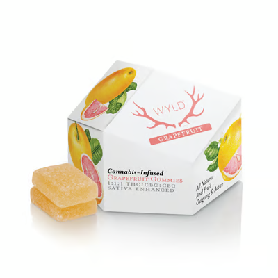 Photograph of product: Wyld Grapefruit 1:1: ummy 100mg