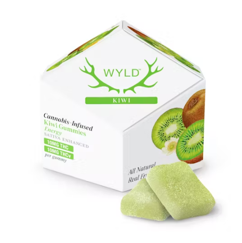 Photograph of product: Kiwi Gummies WYLD