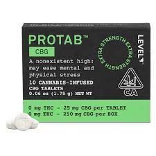 Photograph of product: [Level] Protab - CBG - 