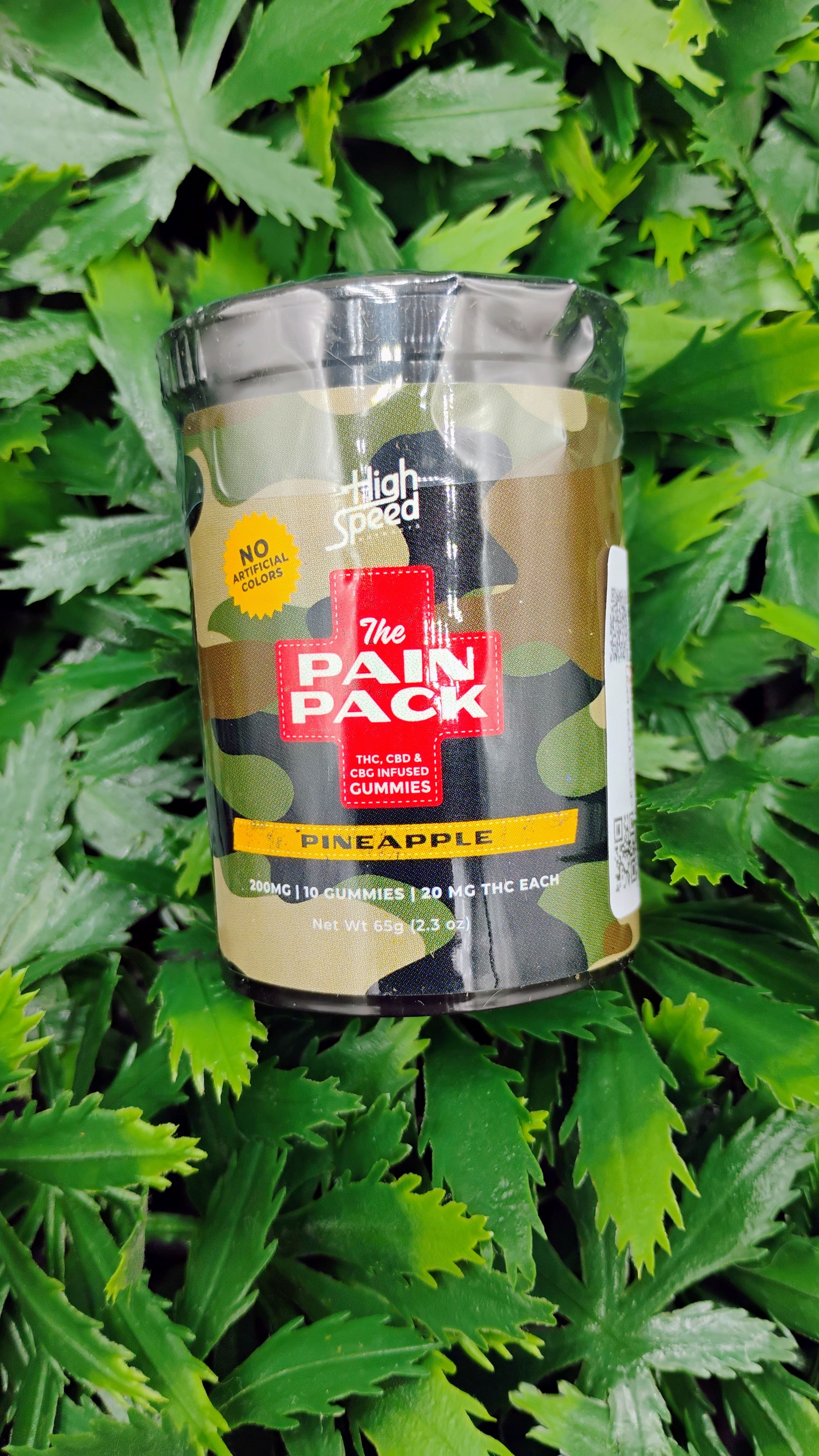 Photograph of product: Pain Pack ALT Cannabinoids by High Speed Extracts - 10mg (20 servings)