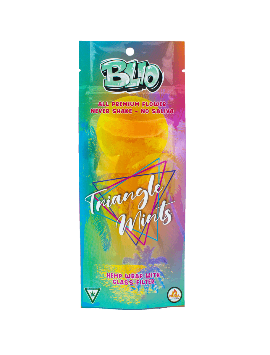 Photograph of product: BLIO | PREROLL | 1.2G | TRIANGLE MINTS
