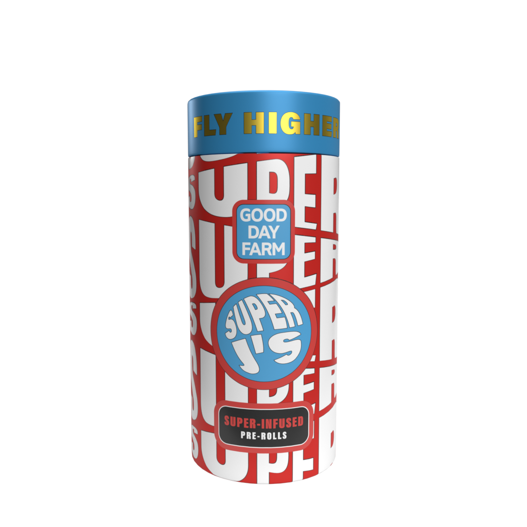 Photograph of product: BLUEBERRY x BLUEBERRY SLUSH | SUPER J | PRE ROLL | 5 PACK