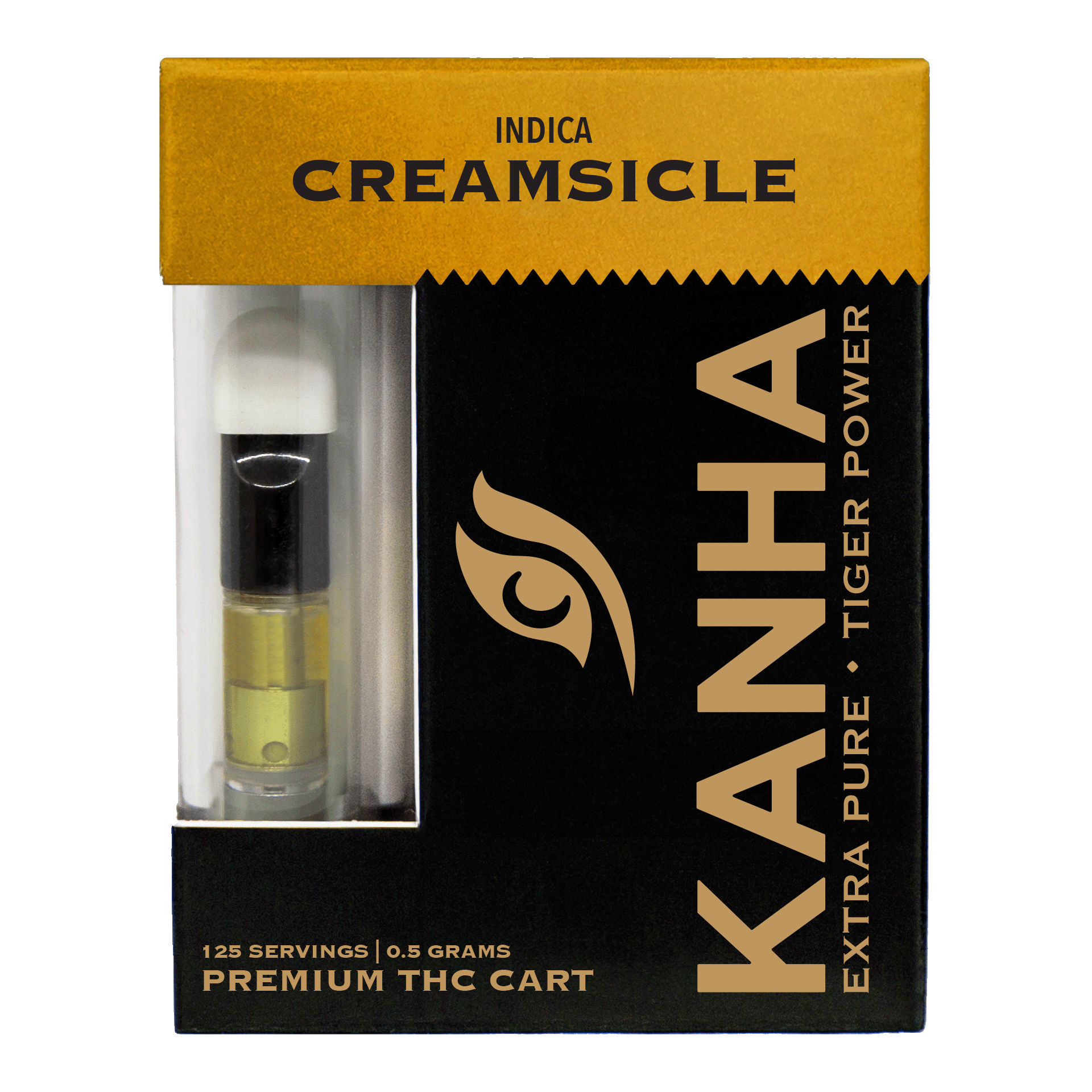 Photograph of product: Kanha Creamsicle (I) Cartridge 0.5g