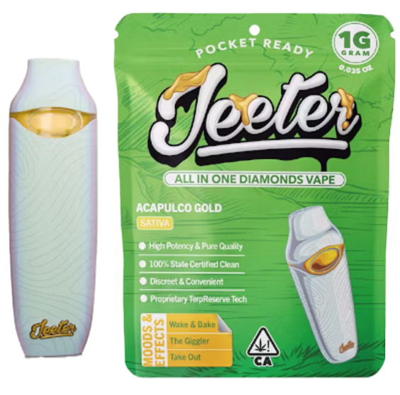 Photograph of product: Acapulco Gold | Liquid Diamonds Disposable | 1g