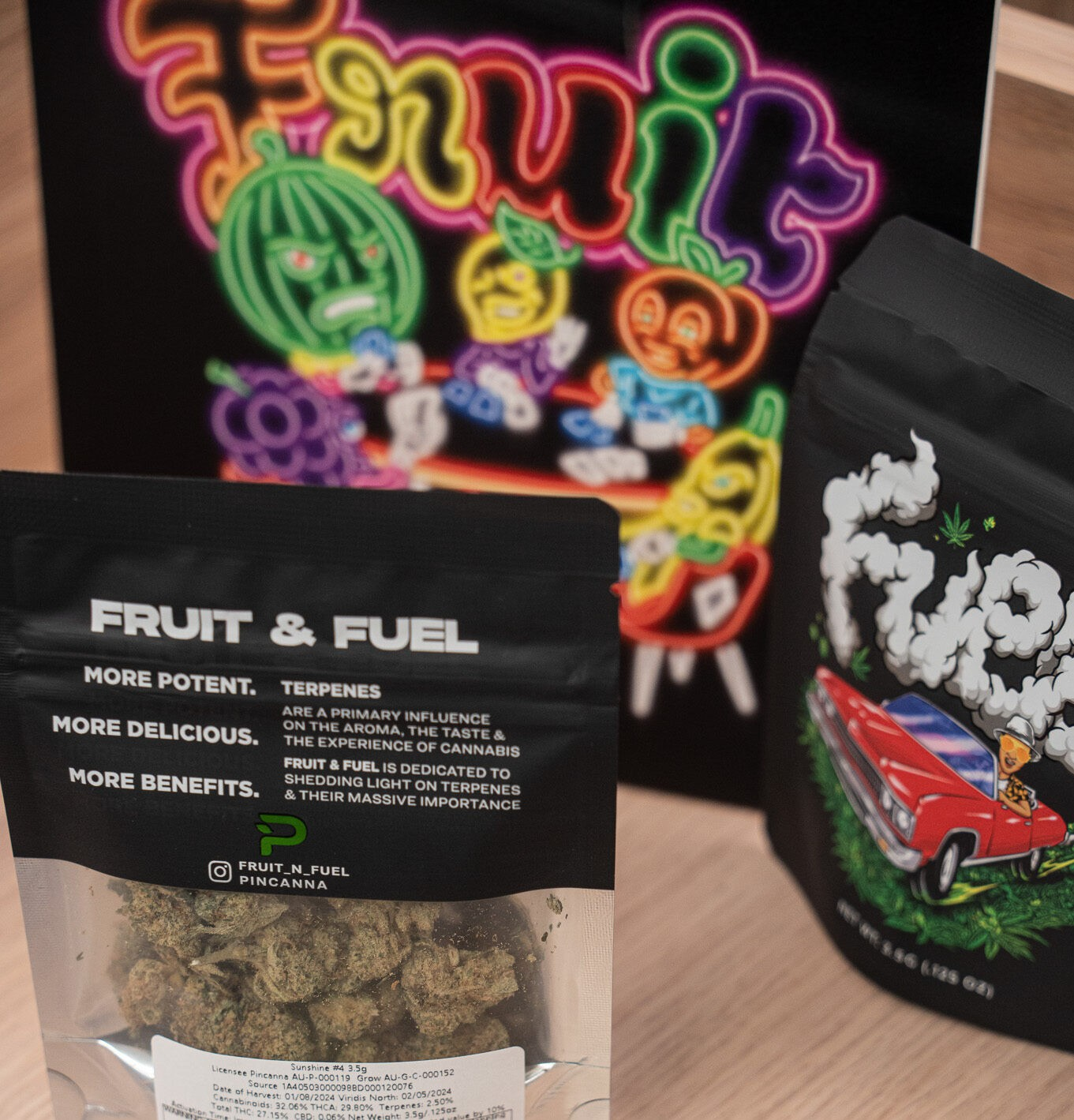Photograph of product: Fruit & Fuel - Snowman - Pre-Pack - 3.5g