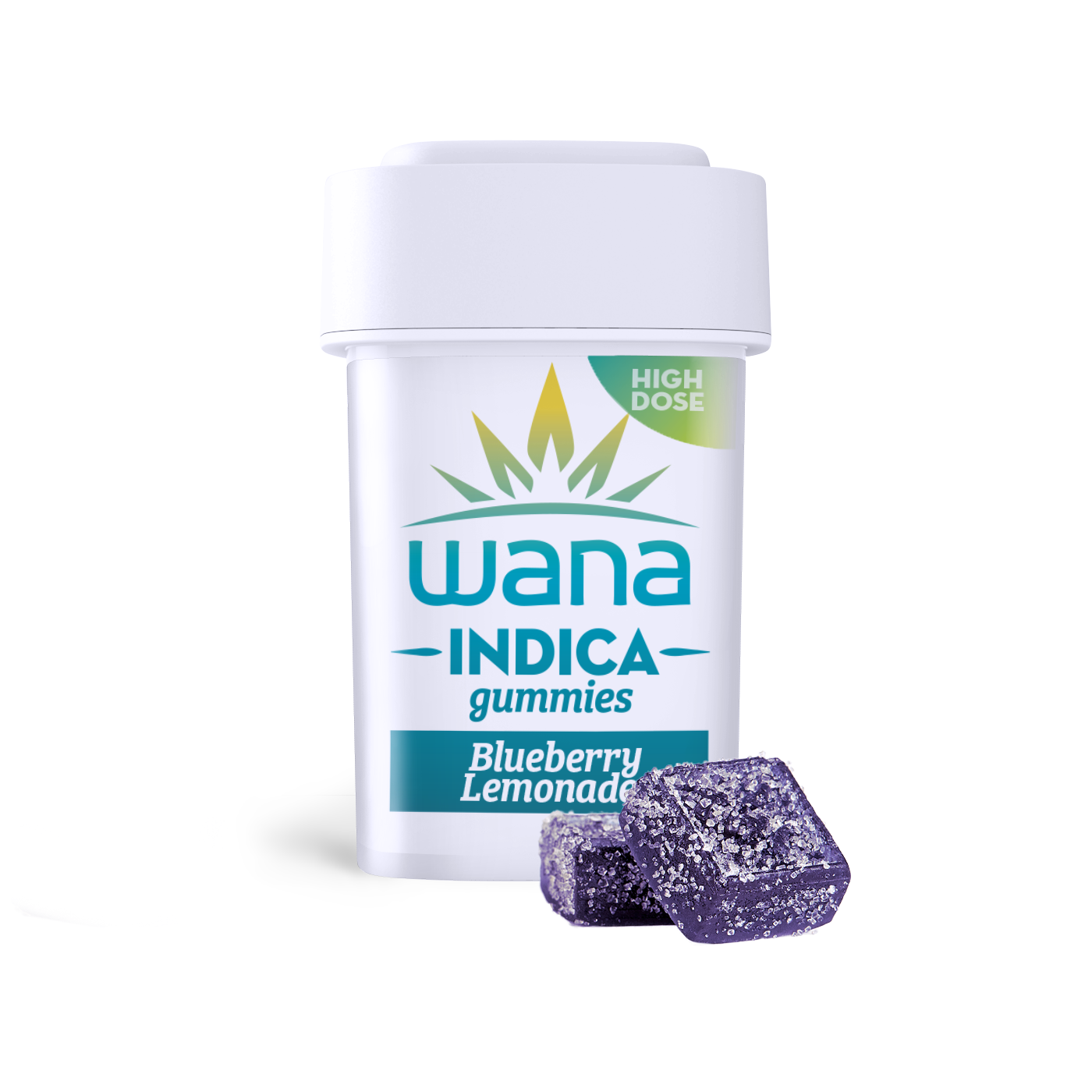 Photograph of product: Classic Blueberry Lemonade High Dose Oui'd Gummies [20 Pack] | 1000mg