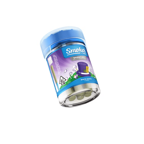 Photograph of product: D. Smokes By Sauce 5 x .6g Infused Pre Roll Pack - White Runtz - 