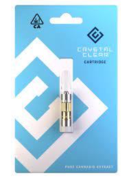 Photograph of product: 4Front Crystal Clear White Widow Distillate Vape Cartridge 1000mg