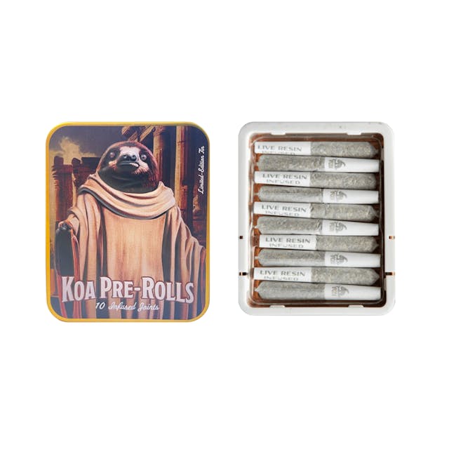 Photograph of product: KOA | Julius Caesar Infused Pre-Rolls (10 pack) - 3.5g - 