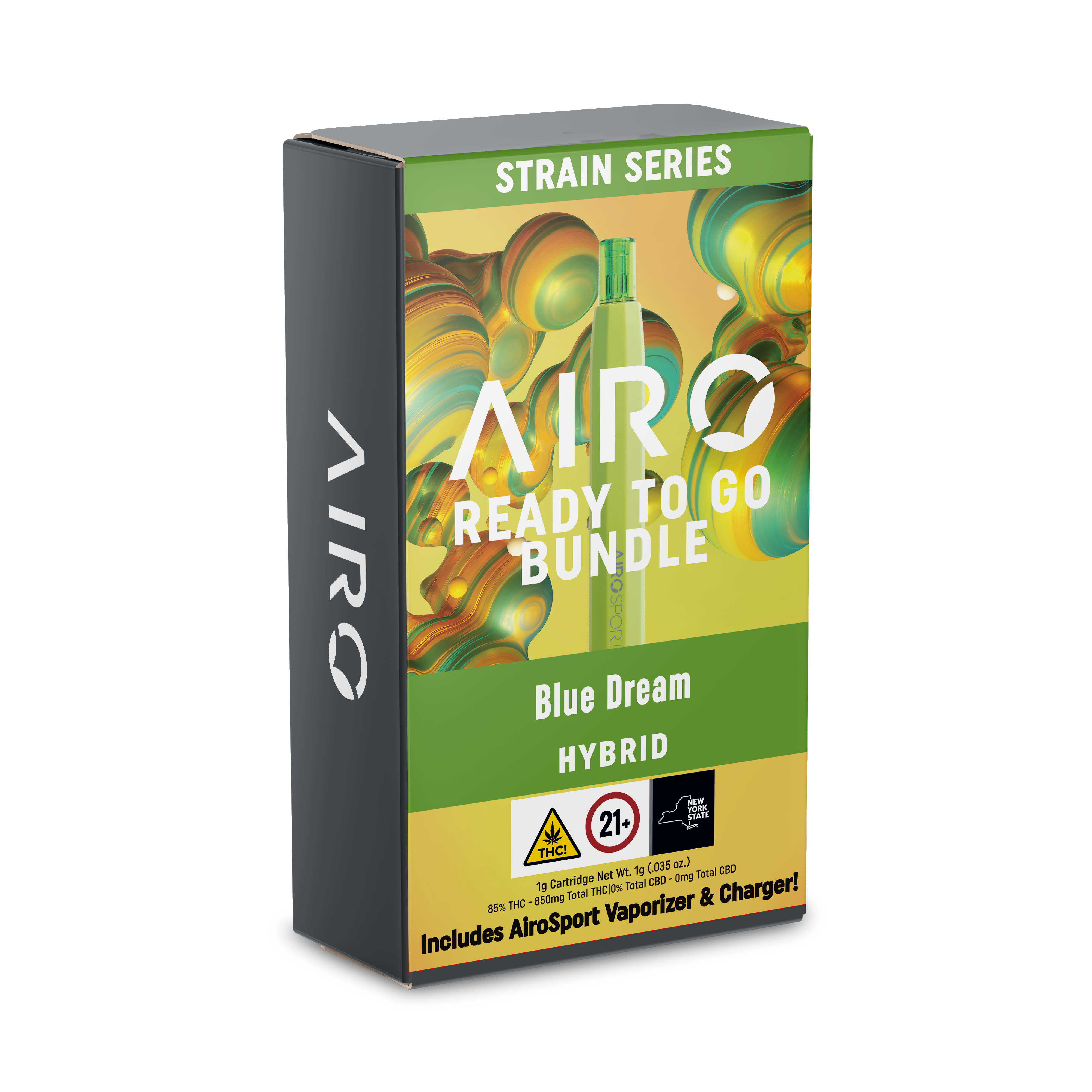 Photograph of product: AIRO | READY TO GO BUNDLE | BLUE DREAM | 1G