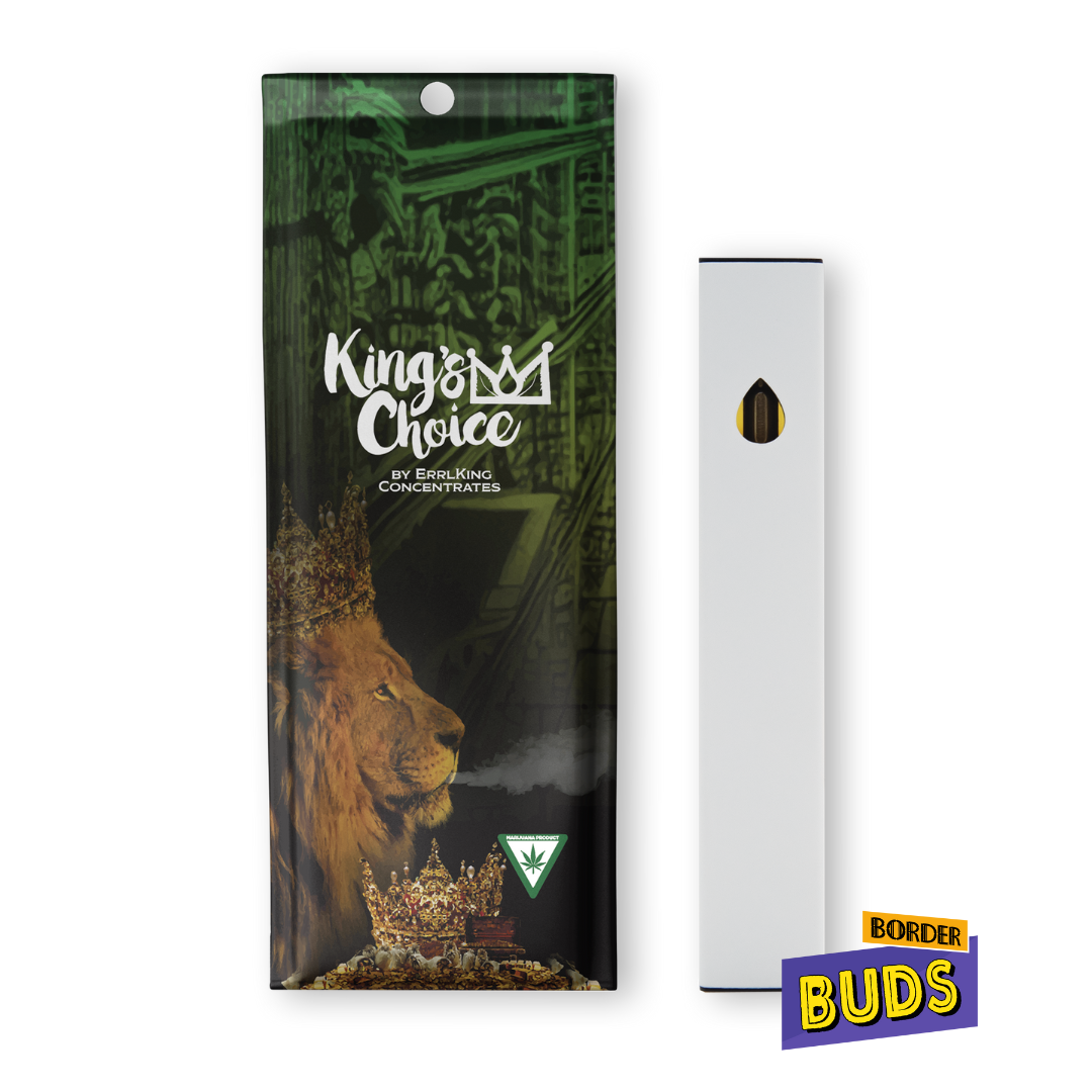 Photograph of product: Banana OG | ErrlKing | 1g | Disposable