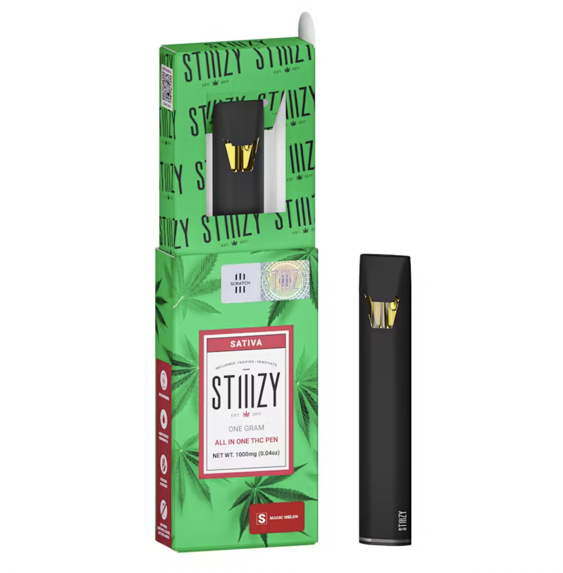 Photograph of product: Stiiizy: Magic Melon 1G AIO