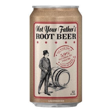 Photograph of product: NOT YOUR FATHERS - DRINK - ROOTBEER - 16OZ