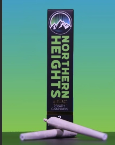 Photograph of product: Northern Heights | 2 Joints Fritter Glitter | 1g