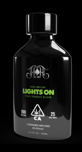 Photograph of product: HEAVY HITTERS 100MG ELIXIR - LIGHTS ON TH-ouiV (KIWI MELON)