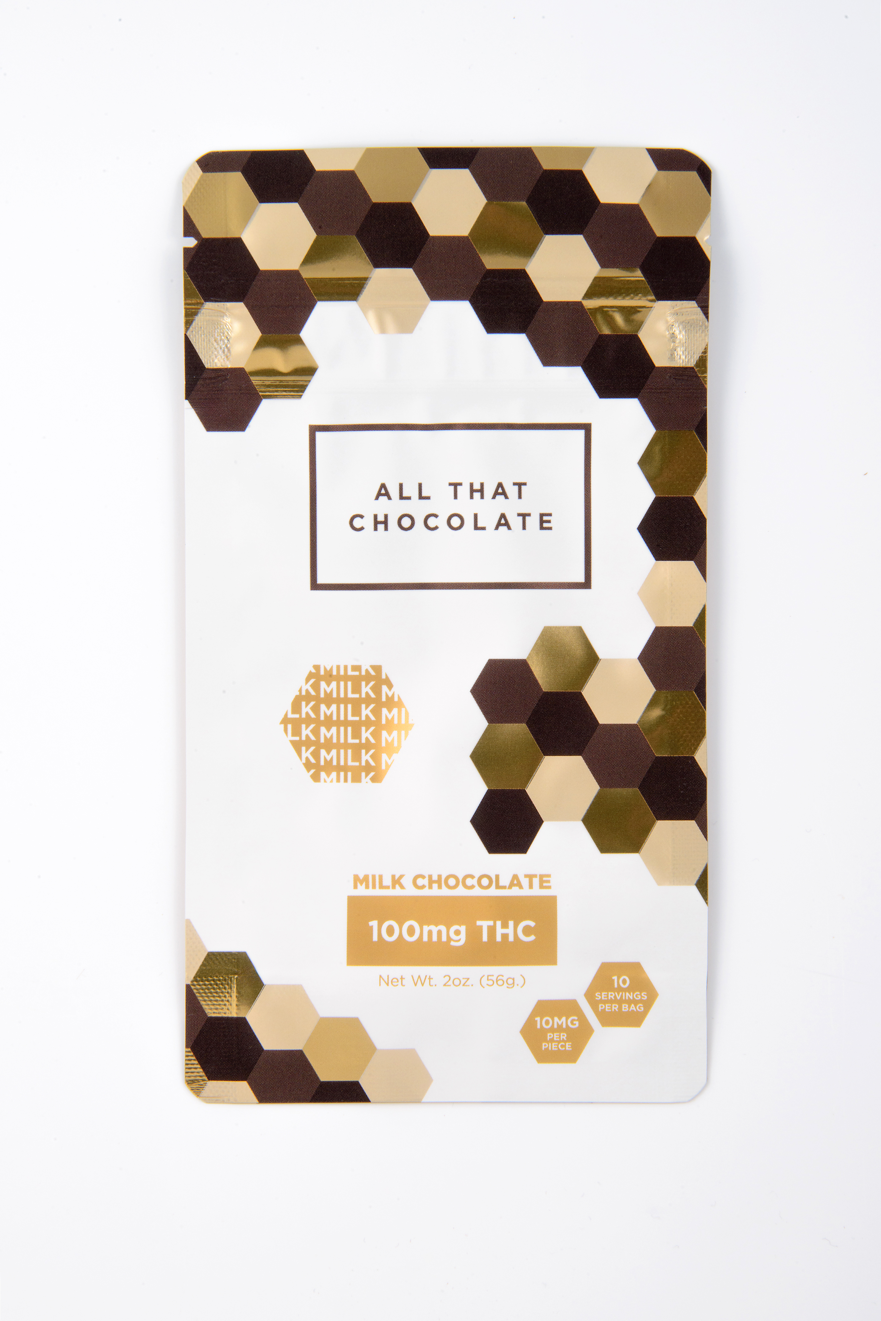 Photograph of product: Milk Chocolate Bar | 100mg Chocolate Bar