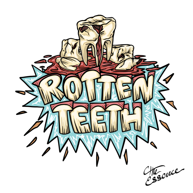 Photograph of product: (the) Essence - Rotten Teeth - Flower - 7g