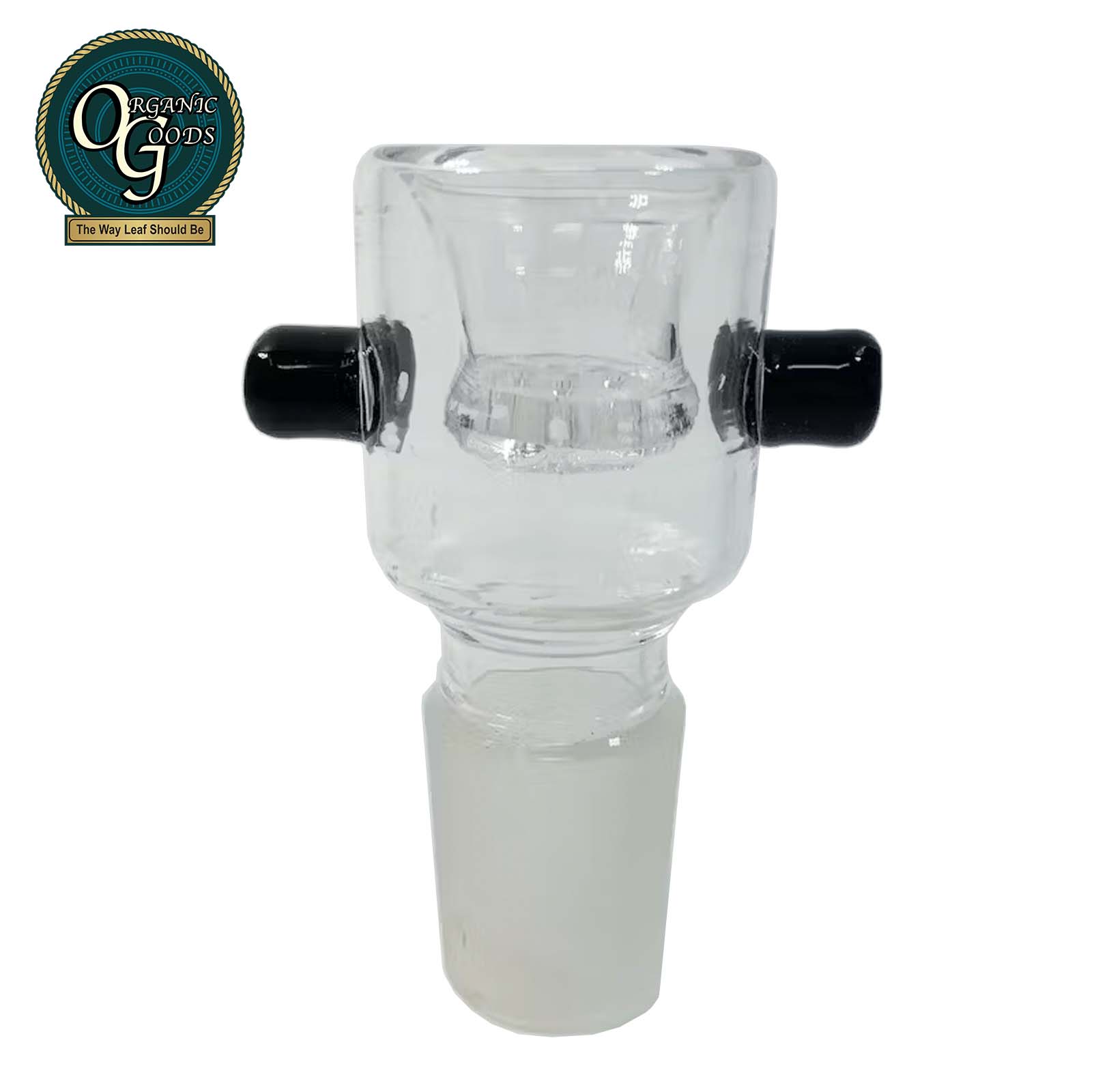 Photograph of product: 18mm Glass Bowl with Black Nobs