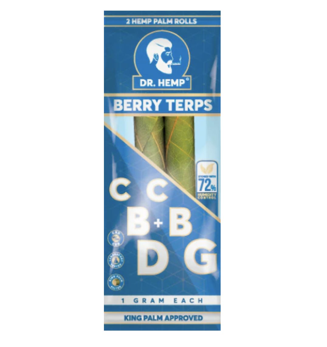 Photograph of product: Dr. Hemp Berry Terps CBD/CBG