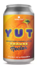 Photograph of product: YUT Drinks | Orange Nectar | TH-oui Beverage | 10MG (5MG serv)