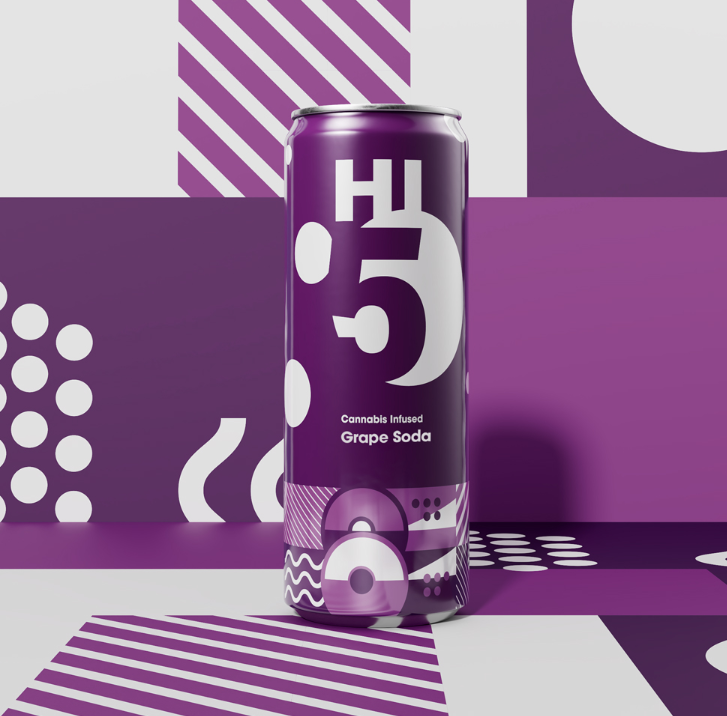 Photograph of product: Grape - Soda 4pk (20mg)