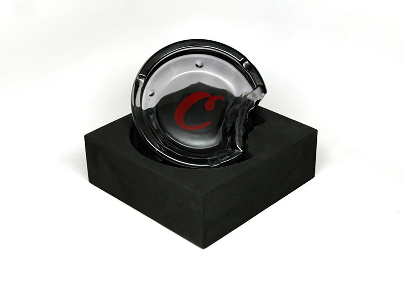 Photograph of product: Cookies C-Bite Glass Ashtray - Smoke