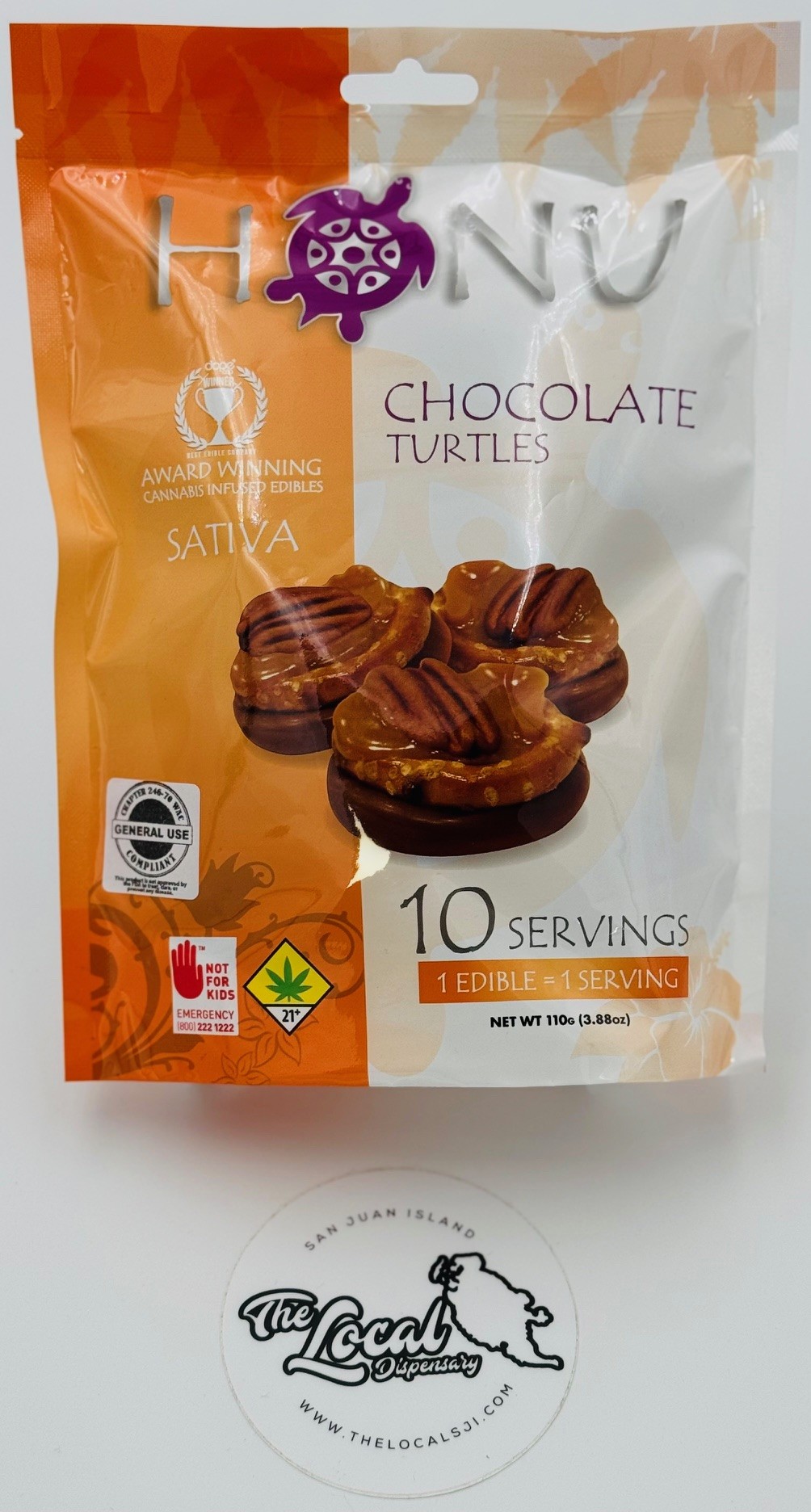 Photograph of product: Chocolate Turtles - Oui'd 10pk