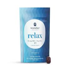 Photograph of product: Wonder Gummy | Relax | CBD:TH-oui 2:1 | 200mg