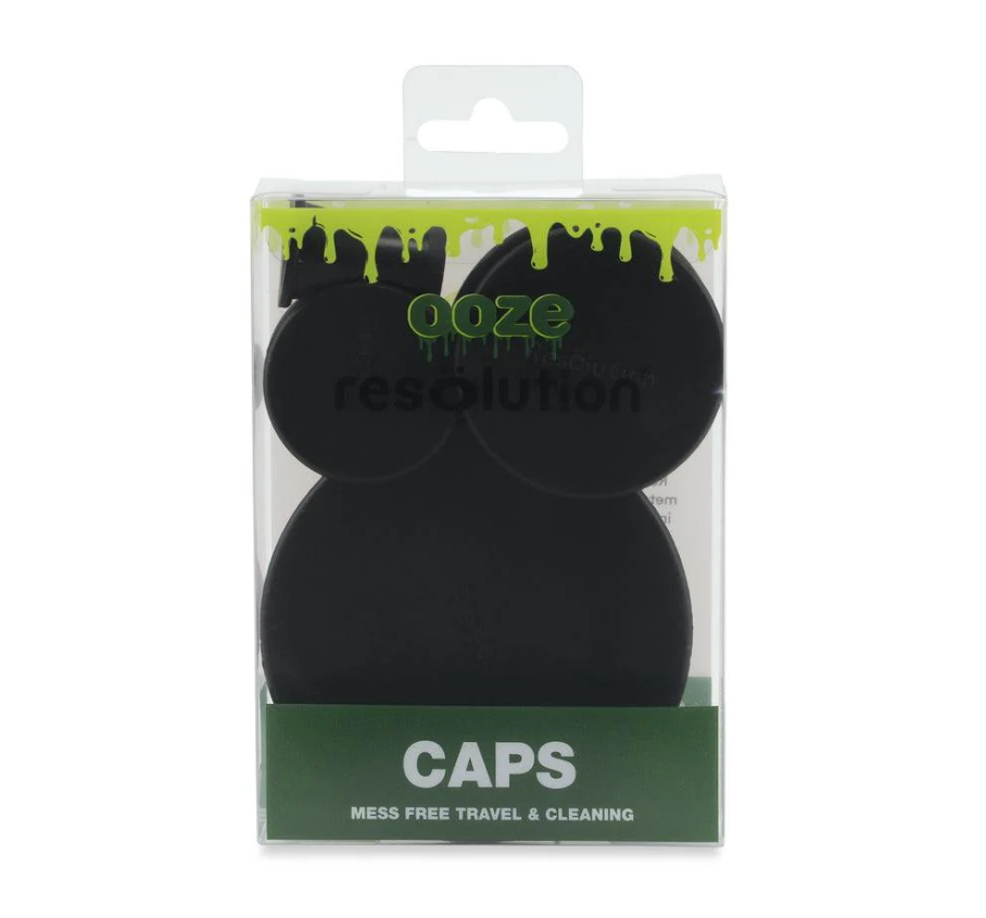 Photograph of product: Ooze Black Silicone Resolution Caps