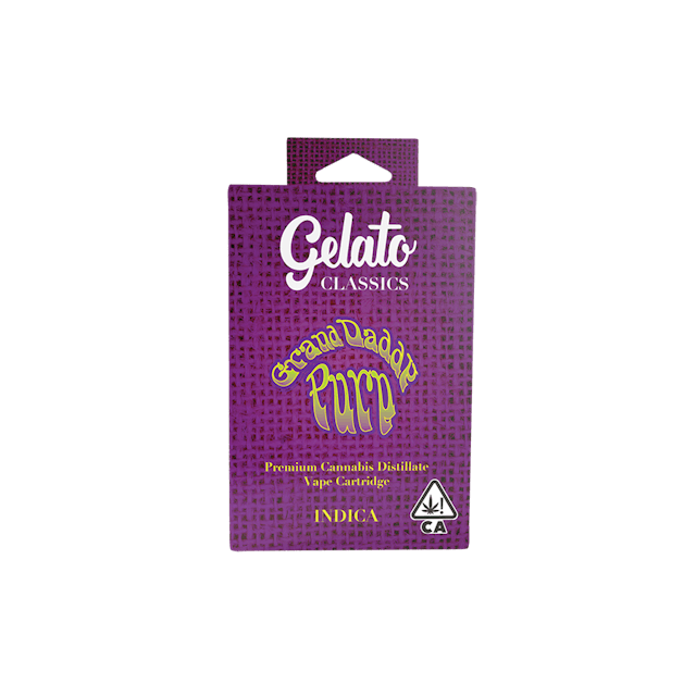 Photograph of product: Grand Daddy Purp Classics Vape Cartridge 1g - Sales Floor