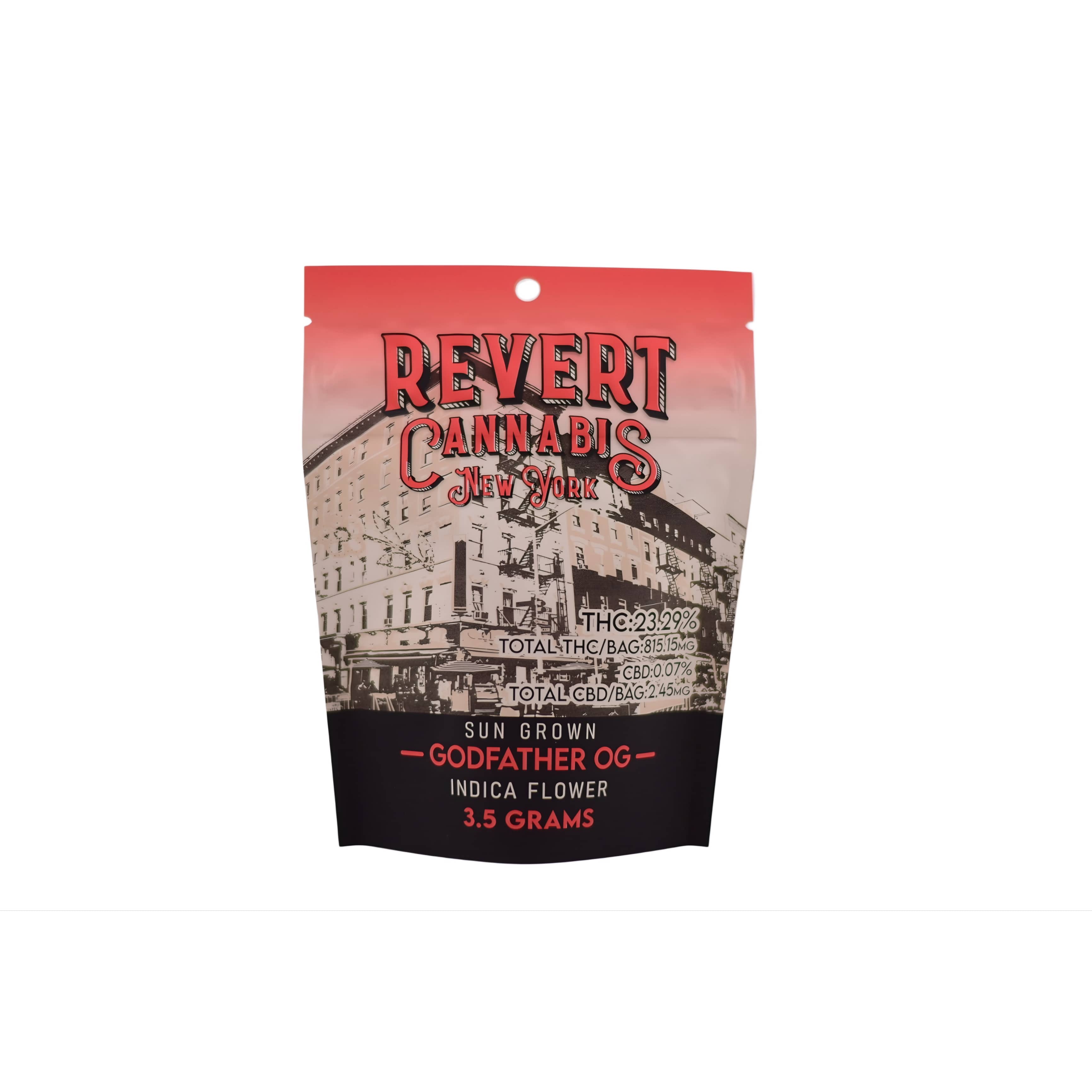 Photograph of product: Revert - Godfather OG -Flower - 3.5g