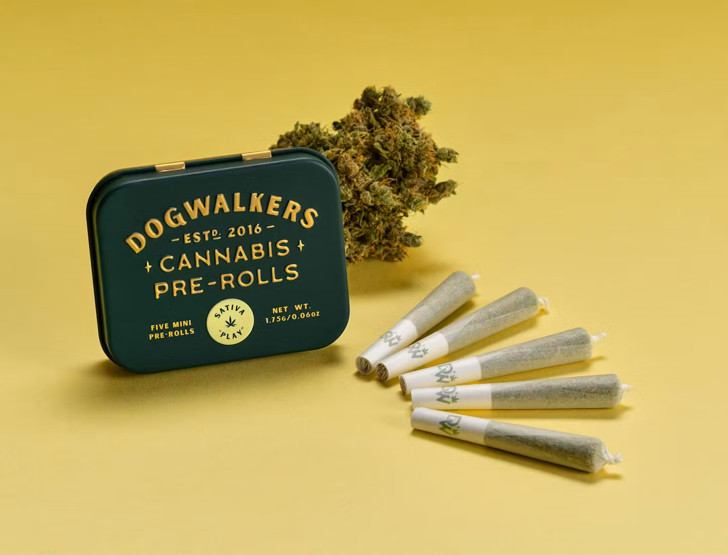 Photograph of product: Jack Herer - Pre-Roll Pack - 1.75g - 5 Pack