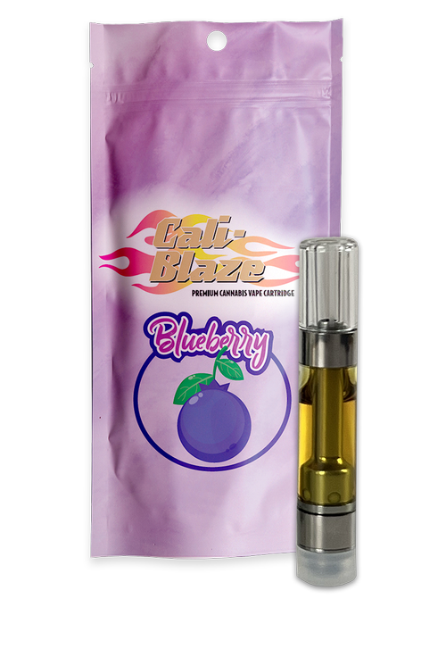 Photograph of product: Cali-Blaze Blueberry Cartridge 1.0g