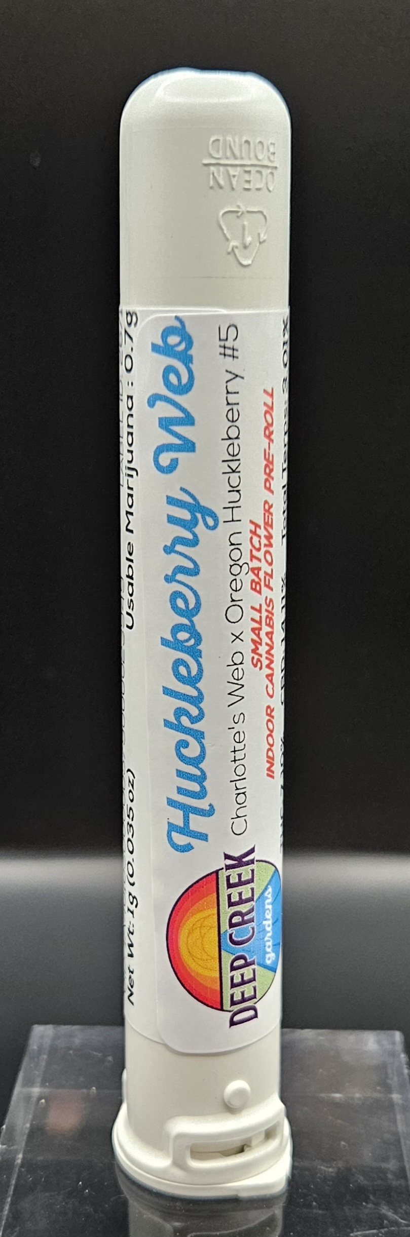 Photograph of product: Deep Creek - Huckleberry Web Pre-Roll