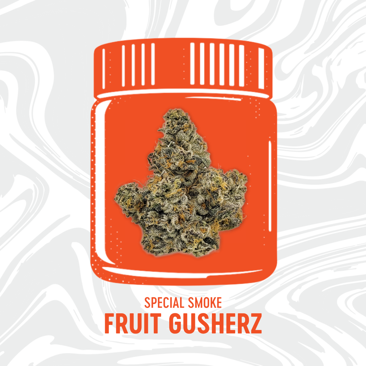 Photograph of product: Fruit Gusherz | Special Smoke - 3.5g