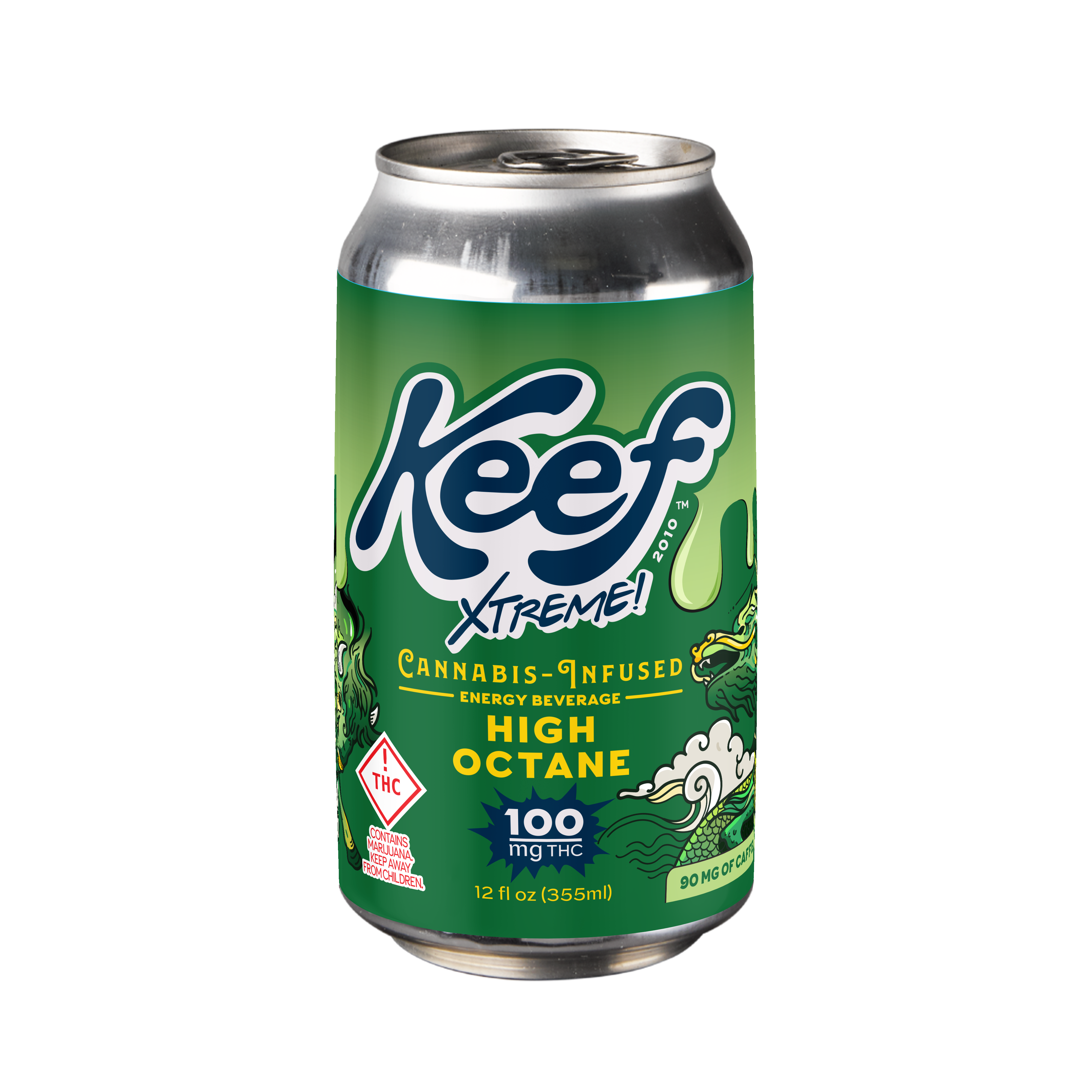 Photograph of Product: Keef Energy High Octane XTREME | 100mg