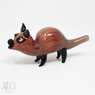 Photograph of product: Glass Pipe - Fancy Cat ANML1502