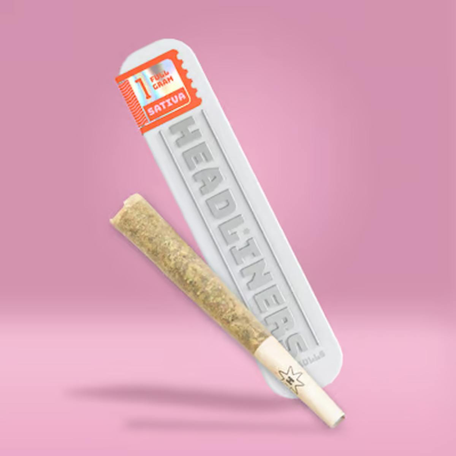 Photograph of product: 1g Pre-Roll | Strawberry Guava | Headliners