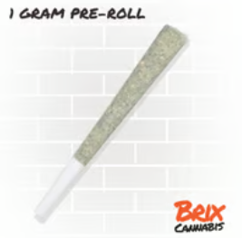 Photograph of Product: B Yo | Pre-roll | Indica (00170)