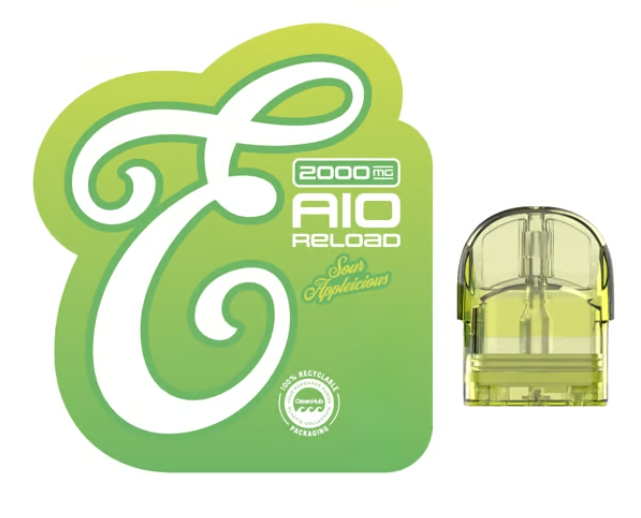 Photograph of product: Sour Appleicious 3:1:1 - - Reload- Eureka