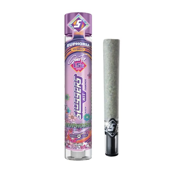 Photograph of product: Euphoria 1.5g Infused with Glass Tip - 