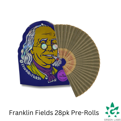 Photograph of Product: (REC) Franklin Fields 28g Pre Roll Multi-Pack - Jilly Glue