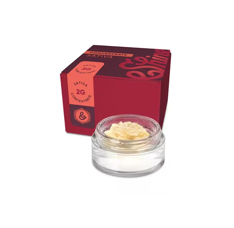 Photograph of product: &Shine | Sour Diesel | Cured Concentrate 2g